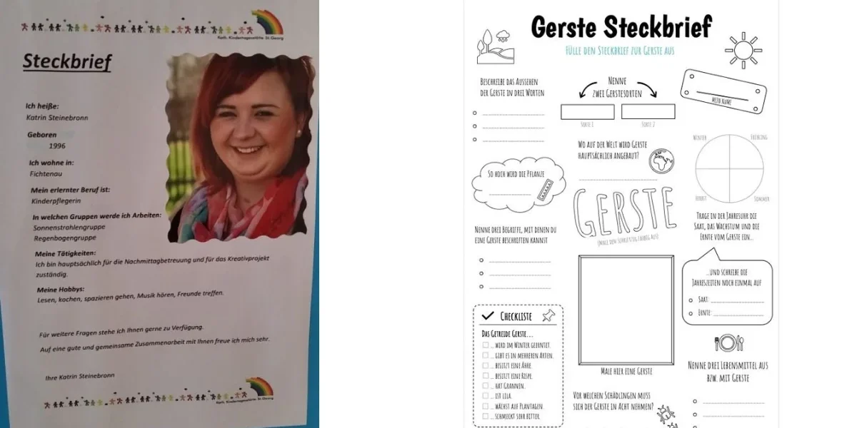 kindergarten steckbrief